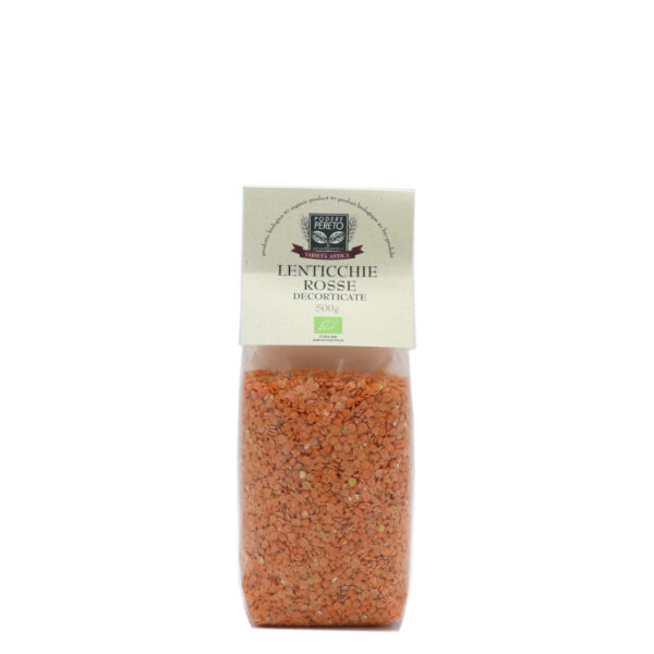Lenticchie rosse decorticate 500g