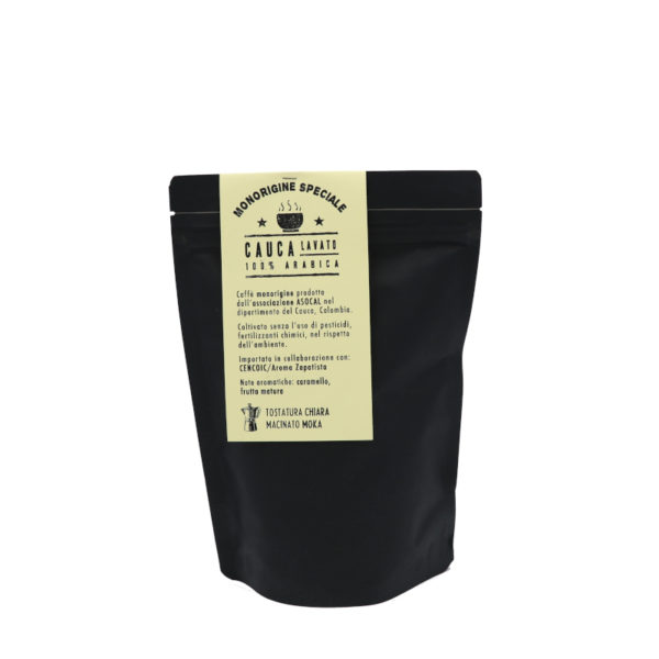 Caffè monorigine speciale Cauca lavato 250g da moka