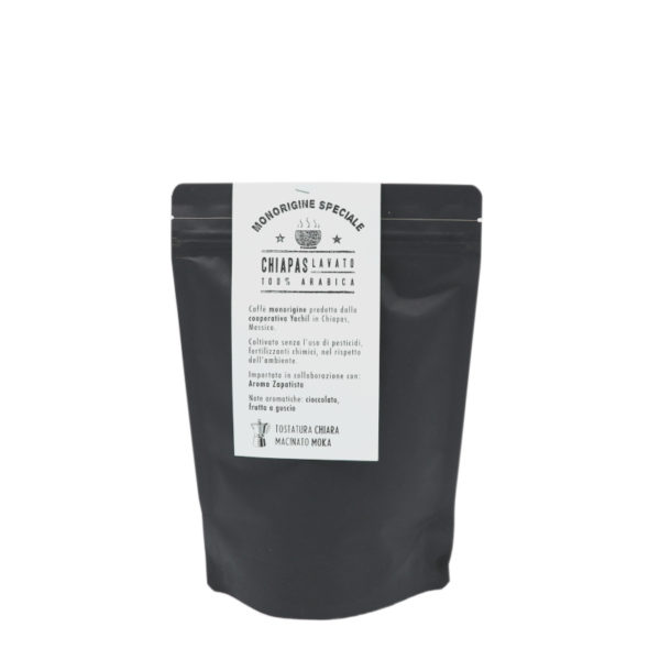 Caffè monorigine speciale Chiapas lavato 250g da moka